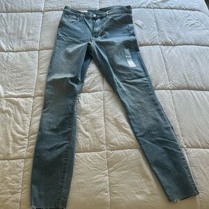 Gap (Size:26) Jegging High rise, blue denim.